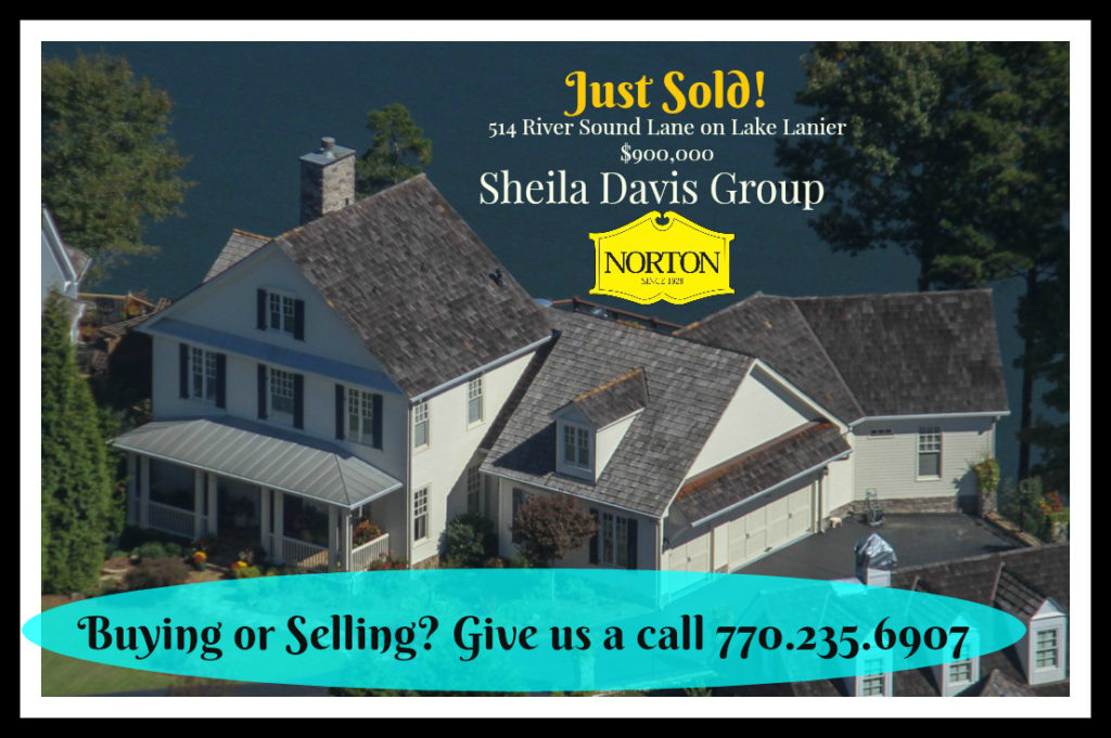 Another Lake Lanier home sold Sheila Davis Real Estate Group