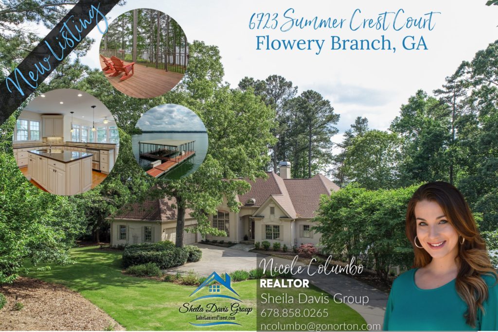6723 Summer crest ct just listed on Lake Lanier