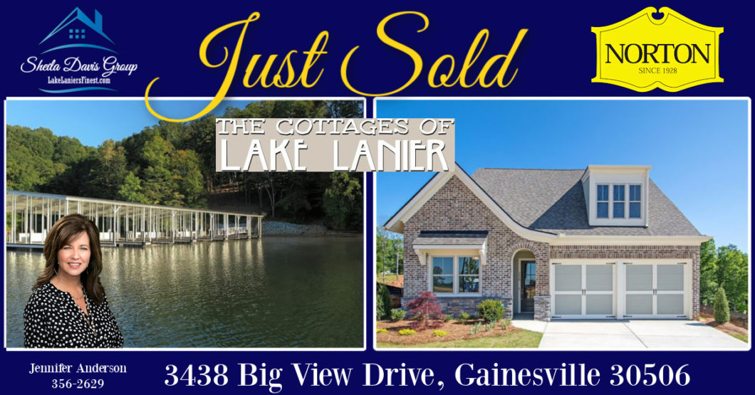 Sold Cottages Lake Lanier Sheila Davis Group Top Realtor on Lanier