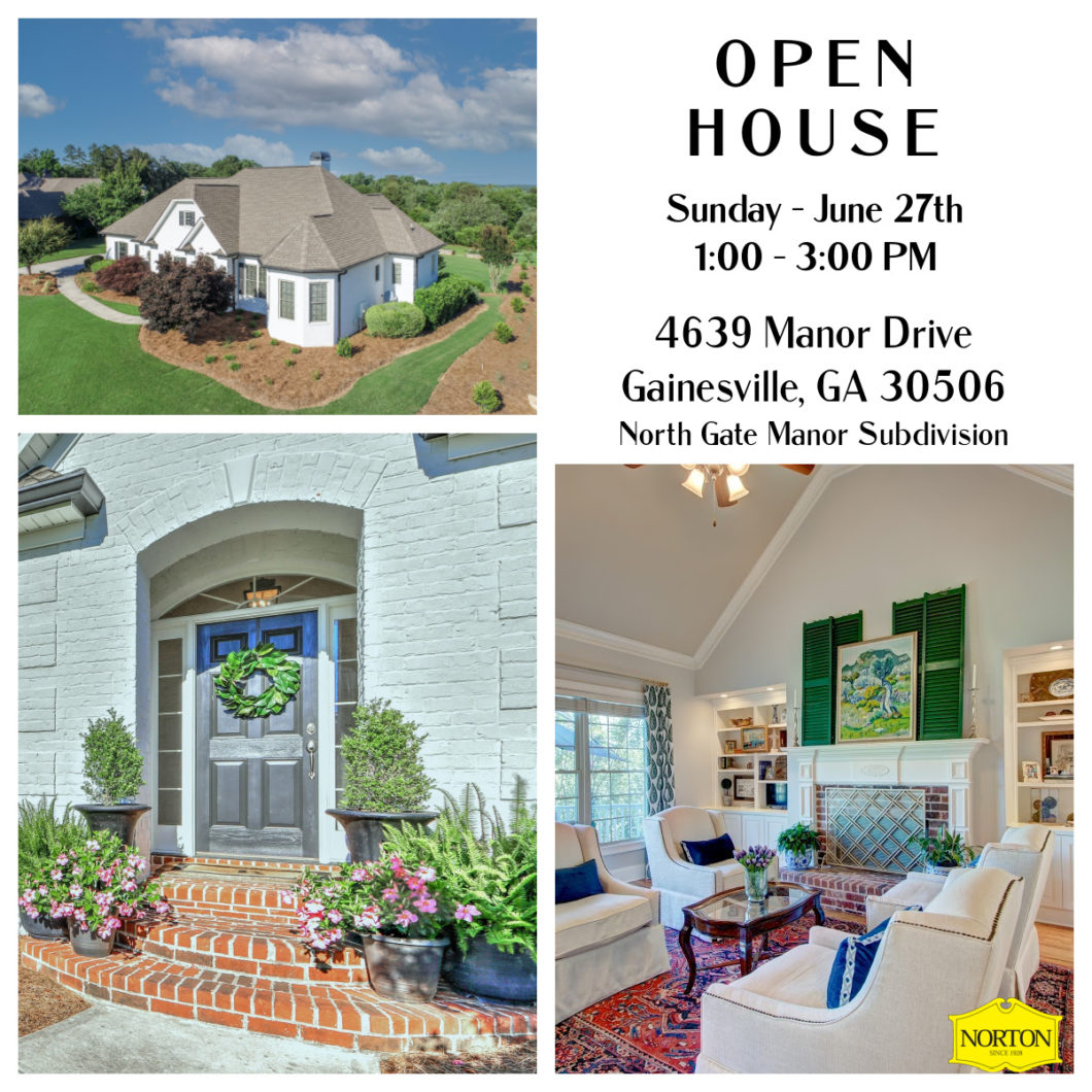 Open House 4639 Manor Dr, Gainesville, GA 30506